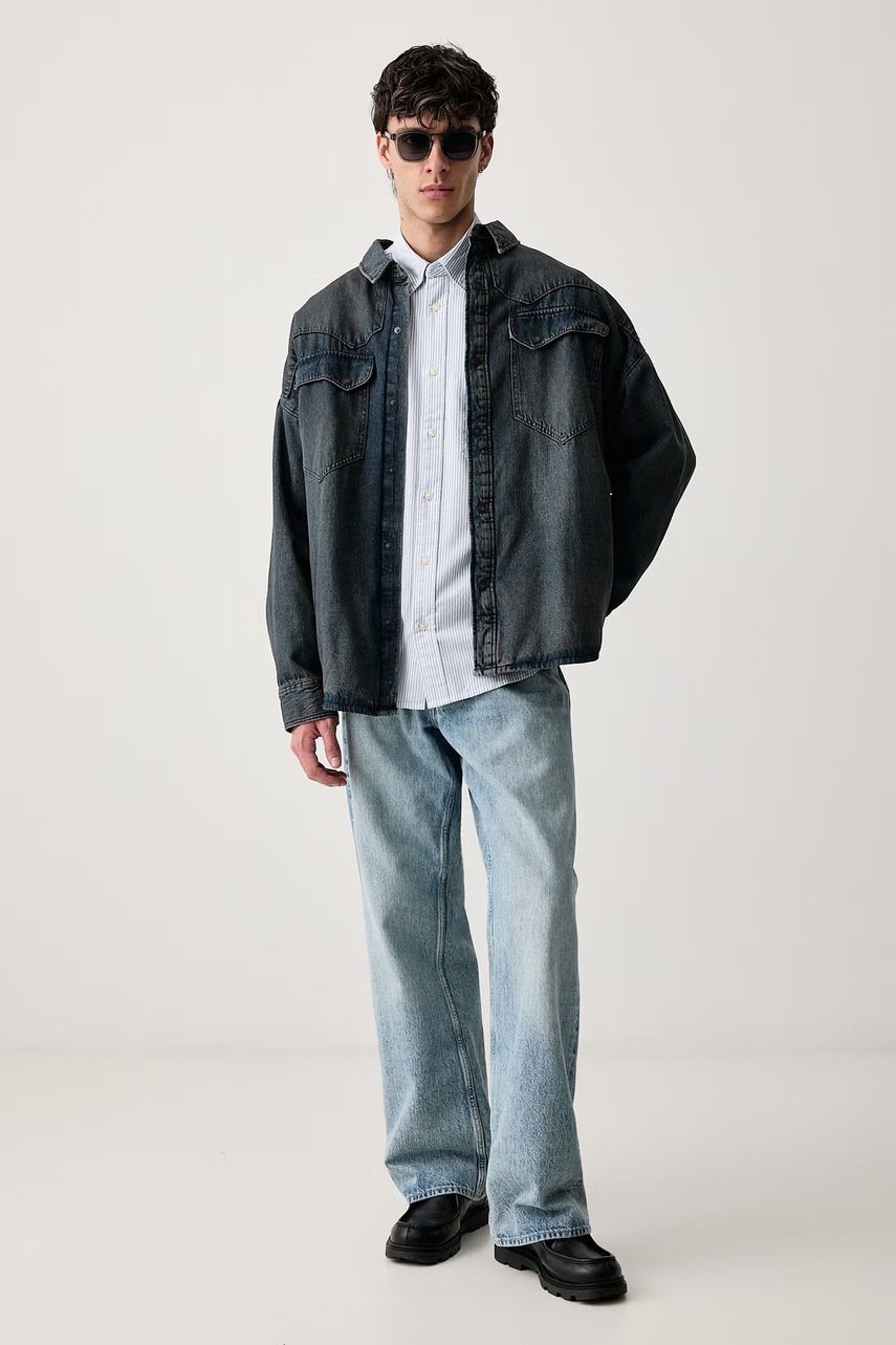 Levi's  дънково яке мъжко от деним LENOX WESTERN OVERSHIRT