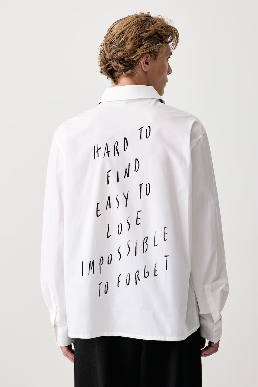 Karl Lagerfeld Jeans  košeľa pánska bavlnená x Pietro Terzini