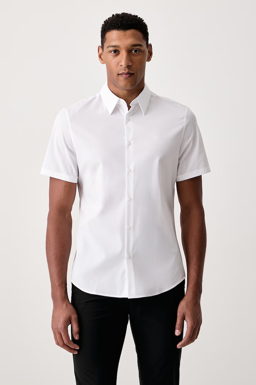 Calvin Klein  košeľa pánska s bavlnou