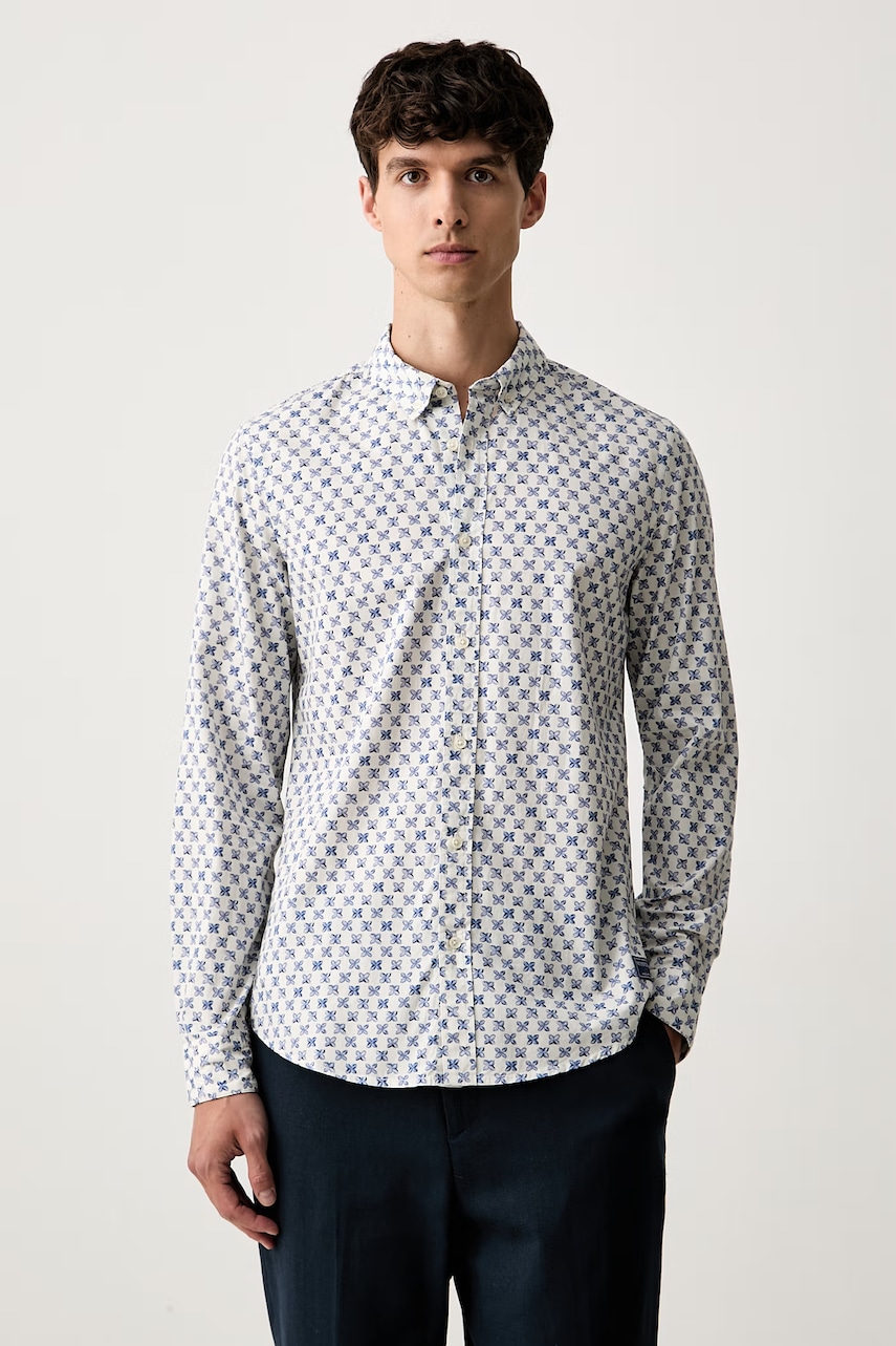 Scotch & Soda koszula męska bawełniana