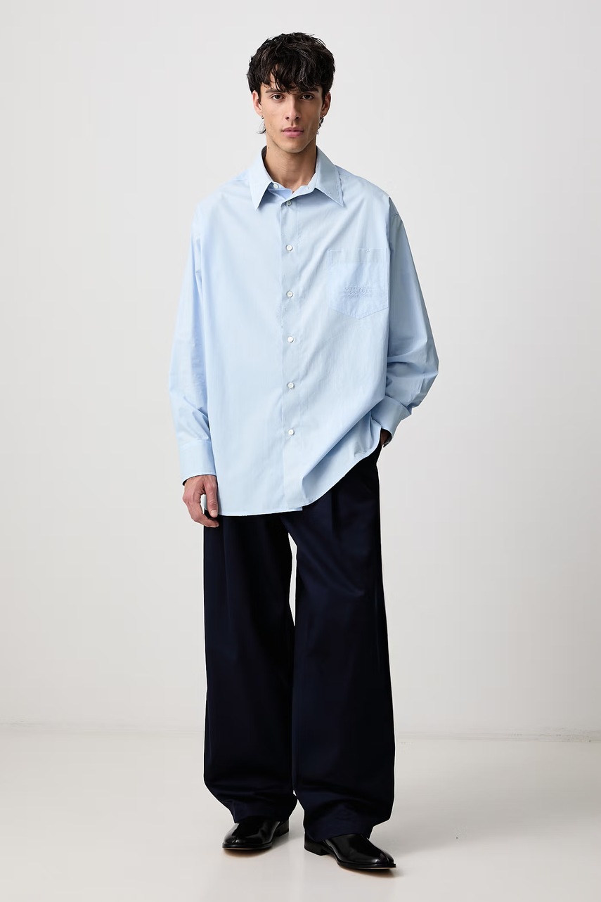 MM6 Maison Margiela  риза мъжка от памук