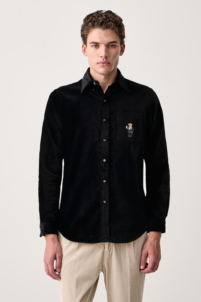 Polo Ralph Lauren  cămașă pentru bărbați din bumbac