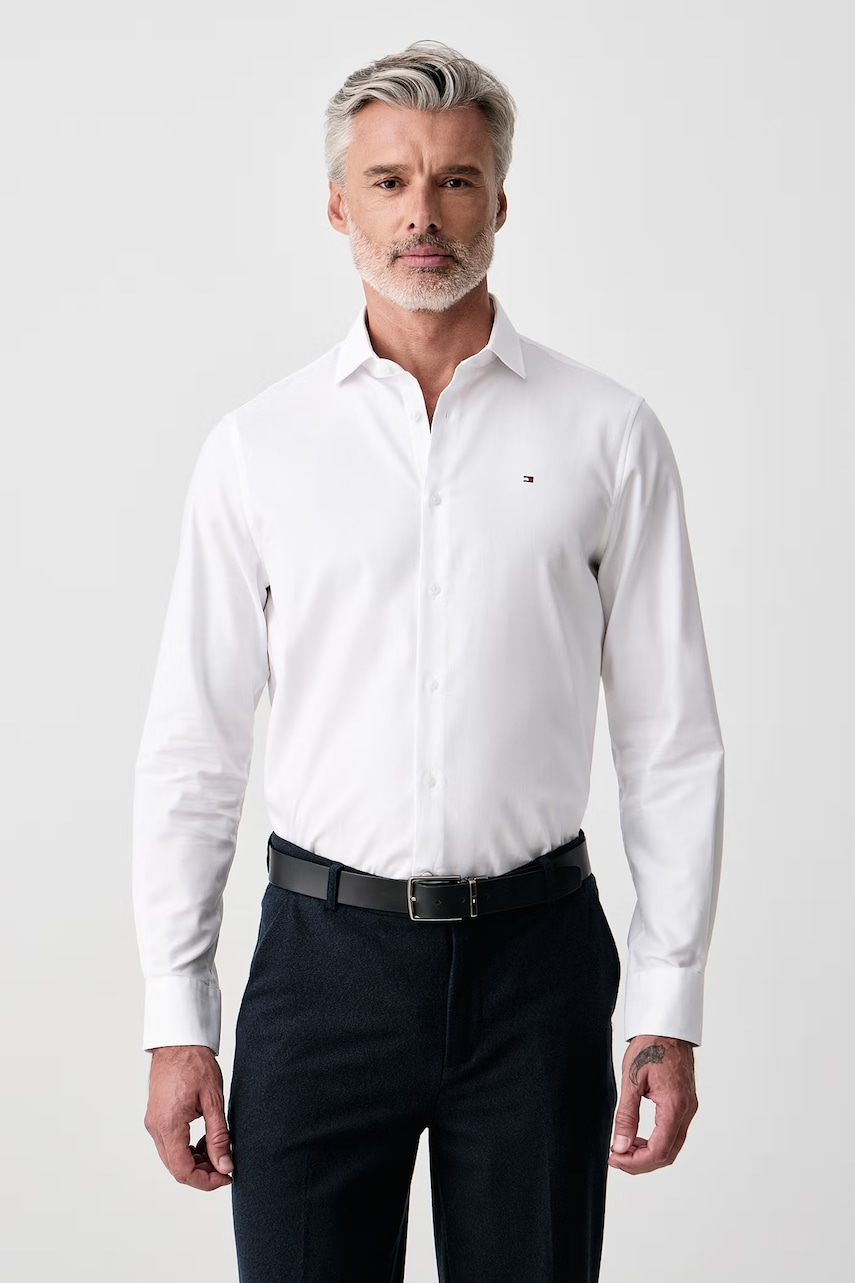 Tommy Hilfiger  košeľa pánska bavlnená