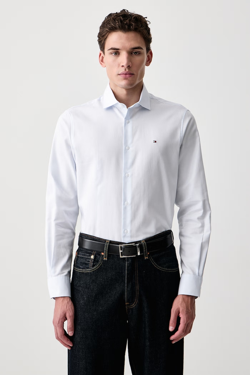 Tommy Hilfiger  cămașă pentru bărbați din bumbac