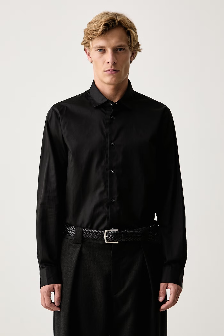 Armani Exchange  košeľa pánska bavlnená