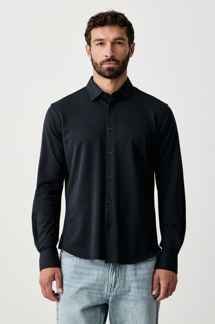 Trussardi  cămașă pentru bărbați din bumbac