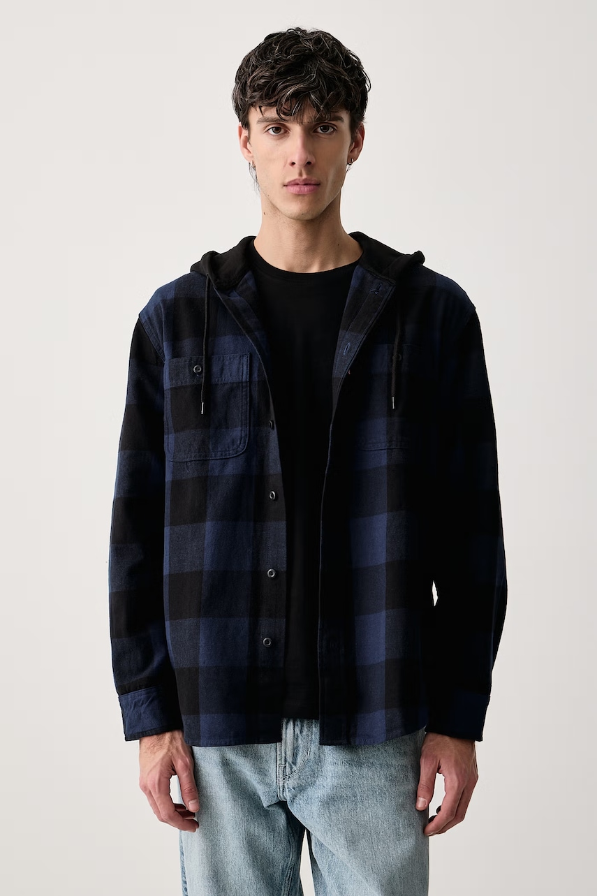 Levi's košulja za muškarce traper CLASSIC HOODED WORKER