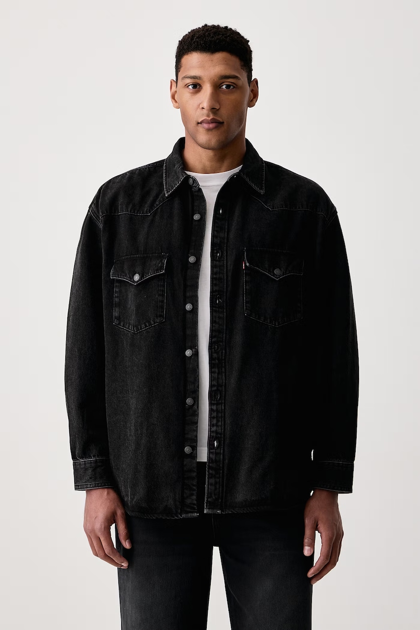 Levi's  košeľová bunda pánska rifľová DENAMORE WESTERN