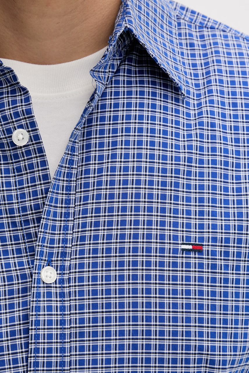 Tommy Jeans košeľa pánska bavlnená