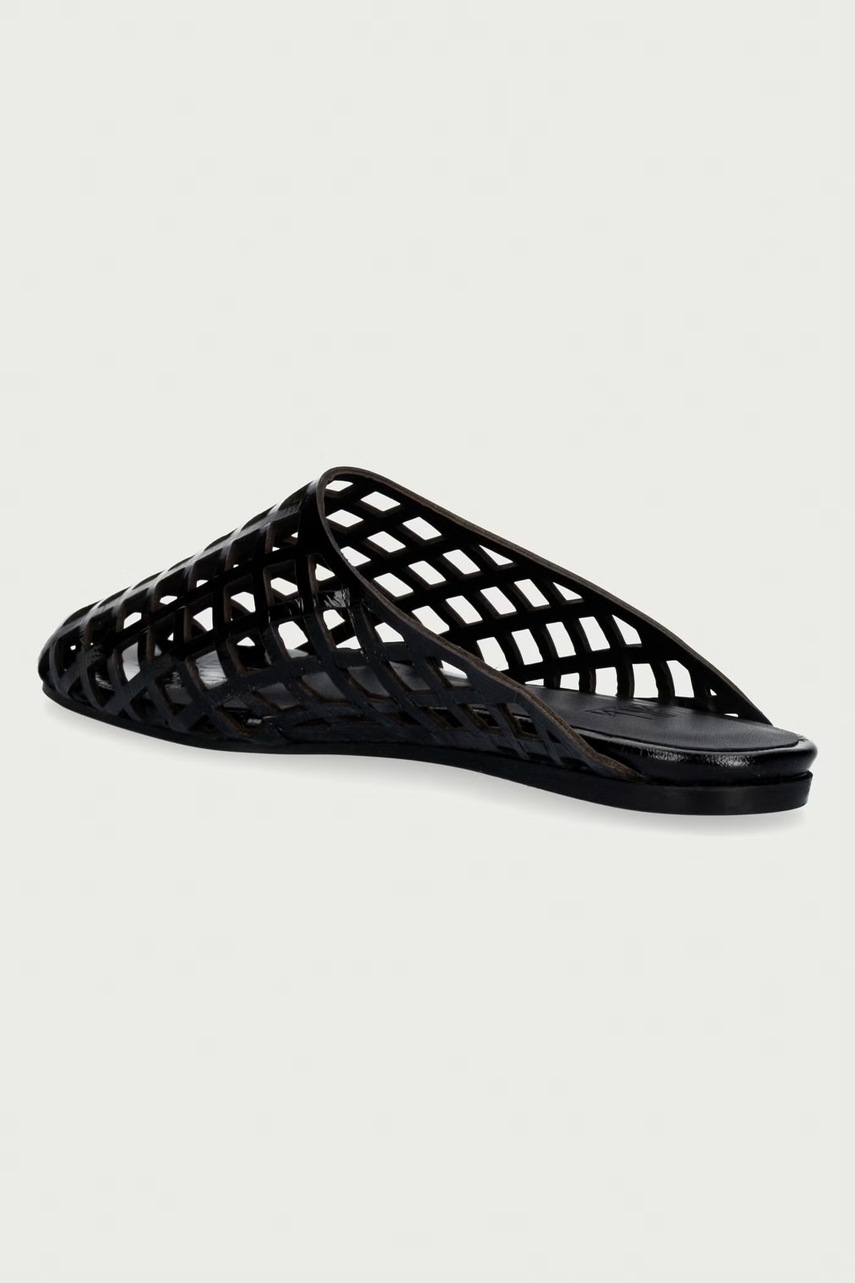 Billi Bi Billi Bi σαγιονάρες Γυναικεία δερμάτινες Black naplack 260 - 3