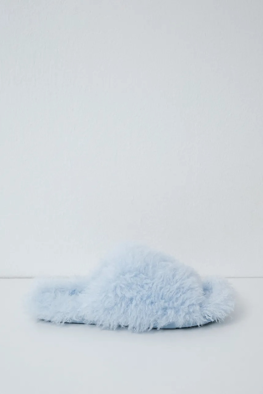 women'secret  papuče dámske MMM FUR SLPRS BLUE
