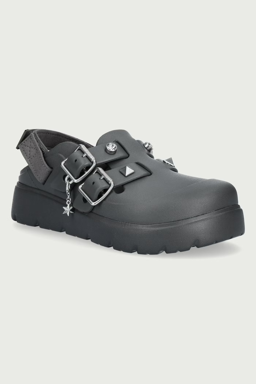 Crocs  șlapi cu platformă pentru femei Loaferette Star Studded Clog