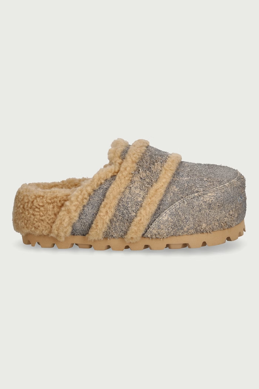 Inuikii  чехли дамски от велур Cozy Loafer Denim