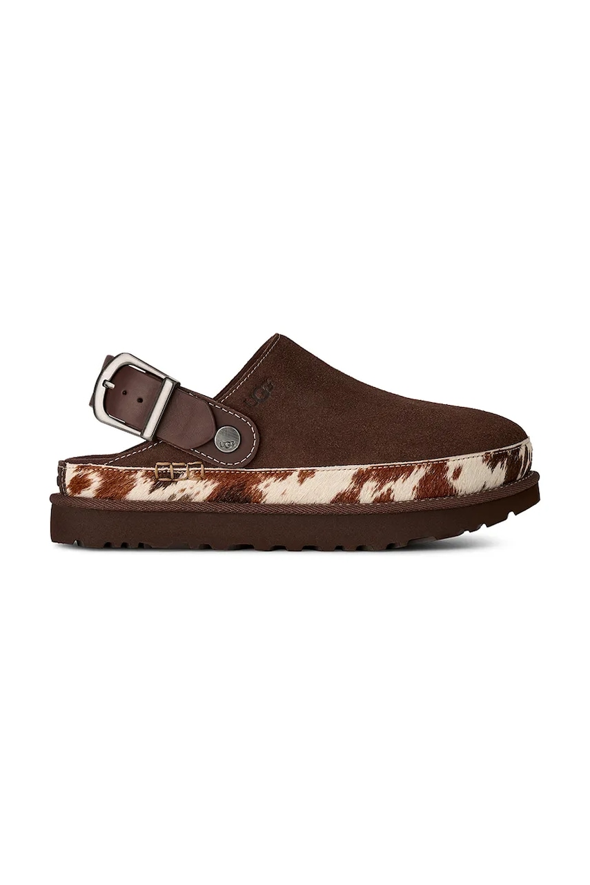 UGG  šľapky dámske semišové W Goldenstar Western Clog