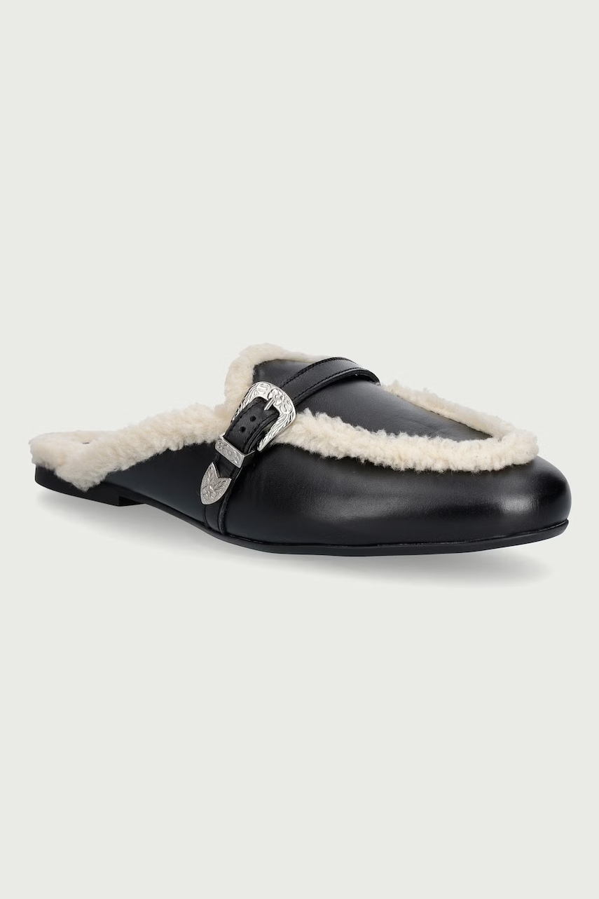 Posa klapki mules damskie skórzane Aspen Mule