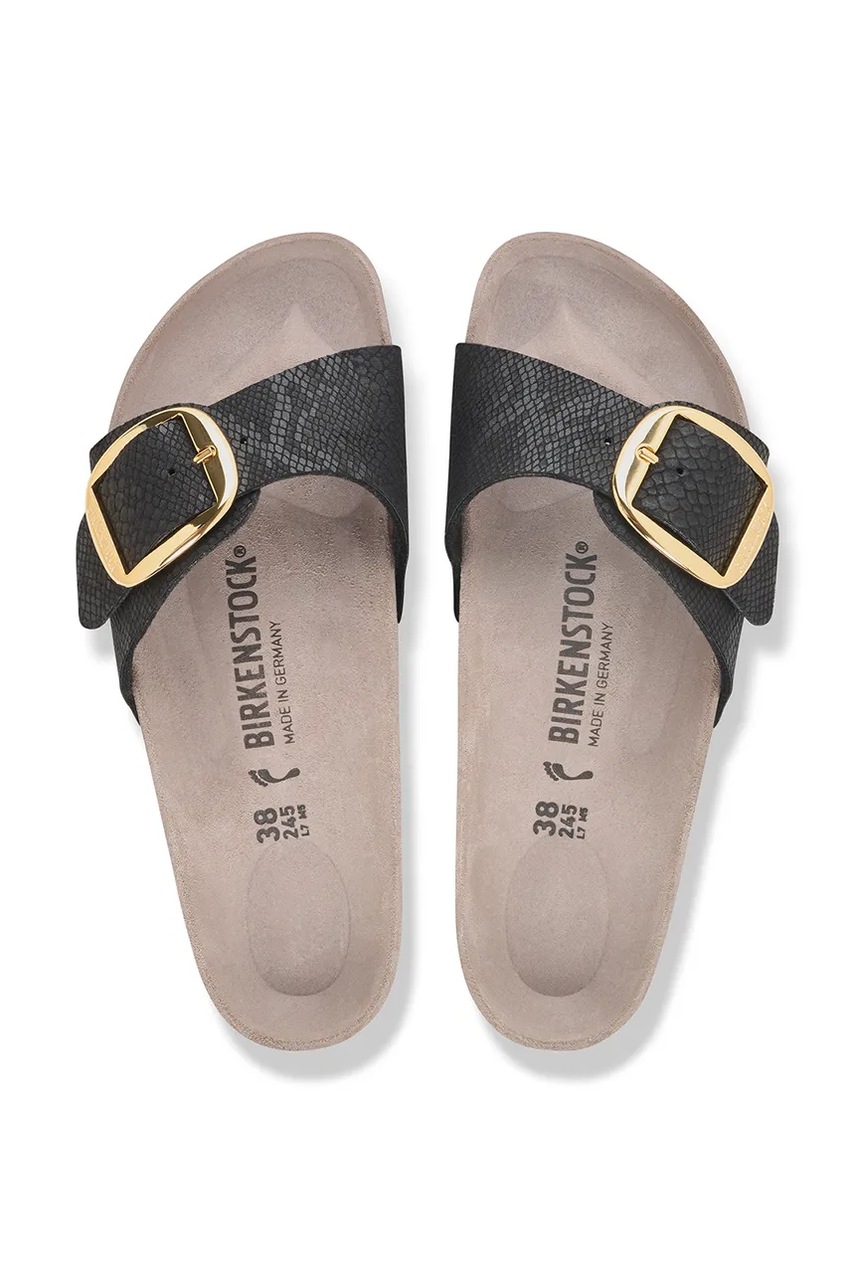 Birkenstock šľapky dámske Madrid Big Buckle Synthetics Python