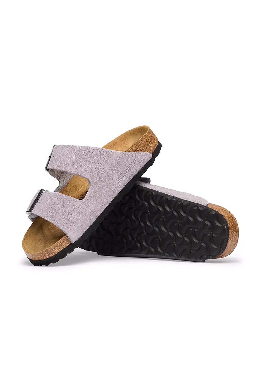 Birkenstock šľapky dámske semišové Arizona Suede Leather