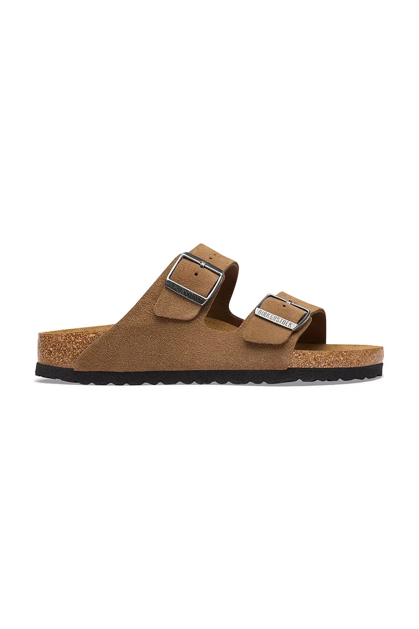 Birkenstock šľapky dámske semišové Arizona Suede Leather