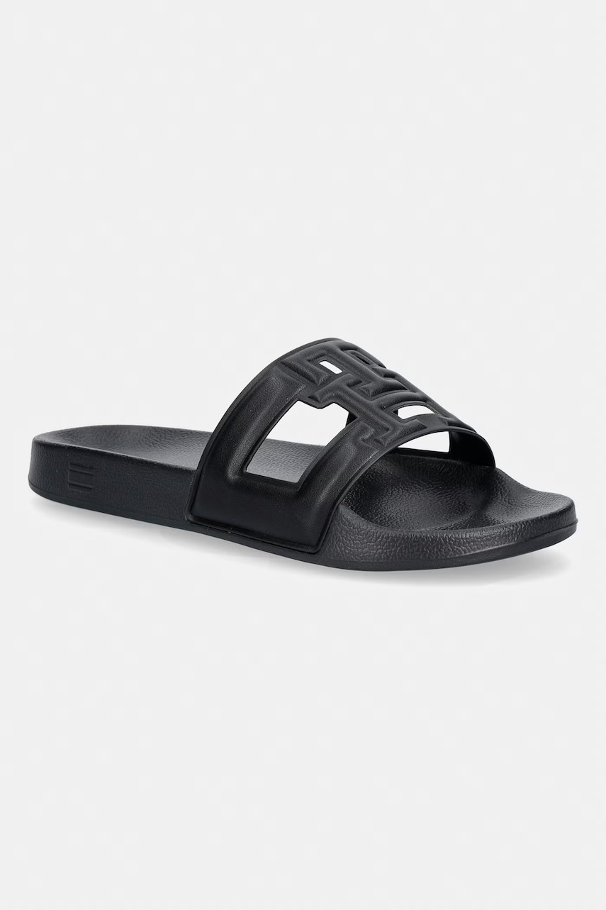 Tommy Hilfiger šľapky dámske TH MONOGRAM POOL SLIDE