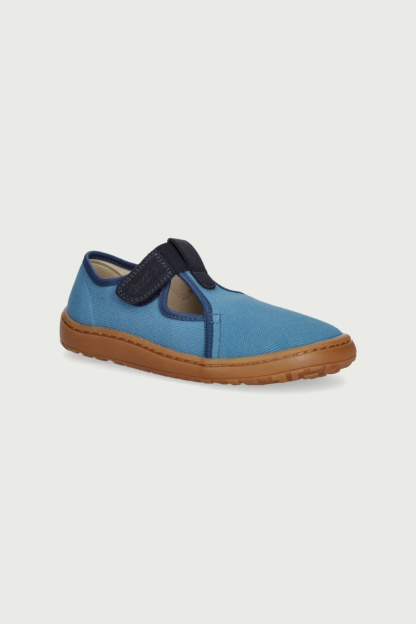 Froddo  copati otroški BAREFOOT CANVAS T-BAR