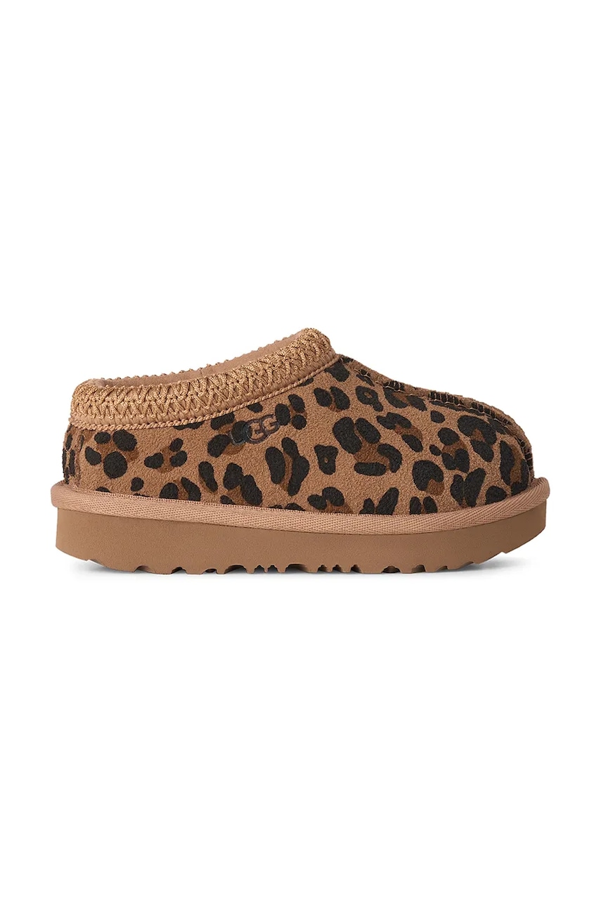 UGG  papuče za djecu od brušene kože TASMAN ISPOTTED