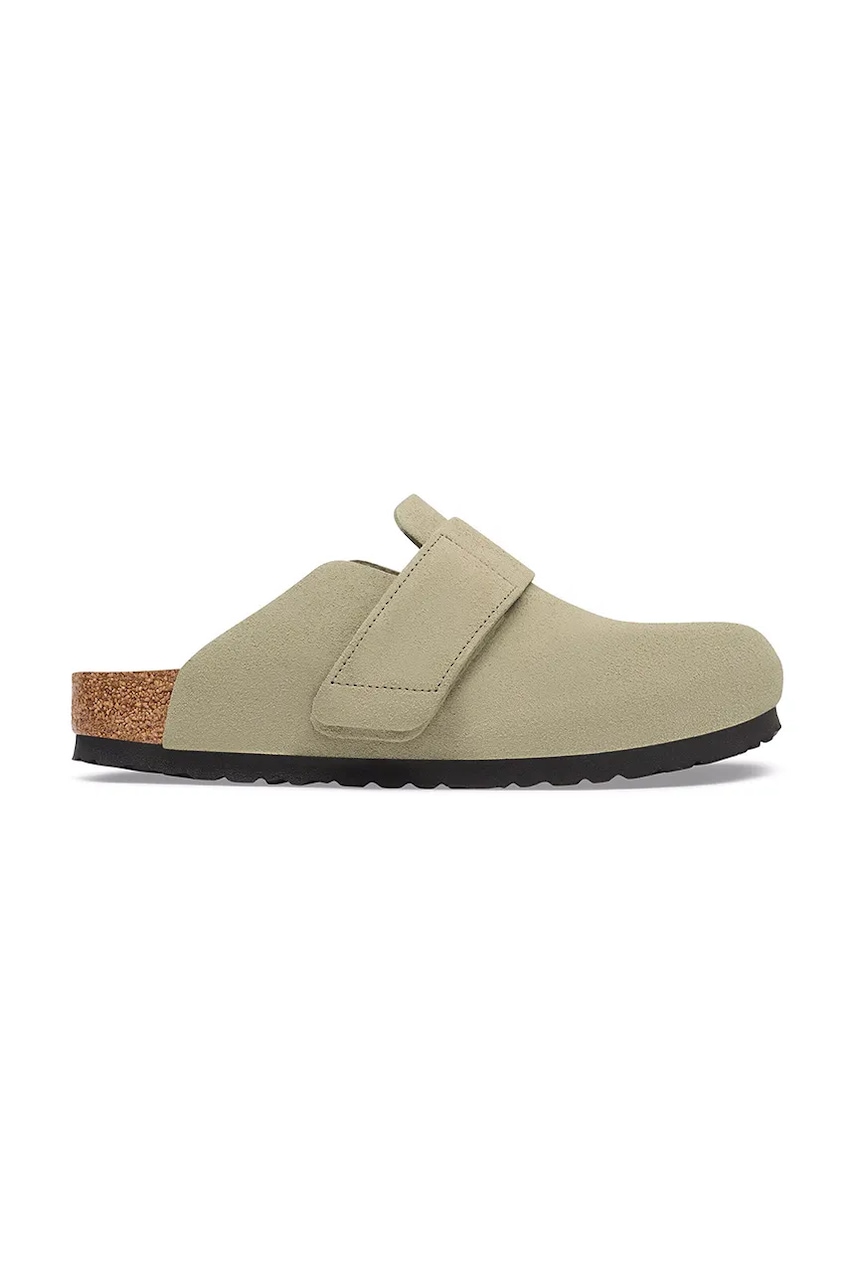 Birkenstock Loma LEVE klapki mules męskie zamszowe