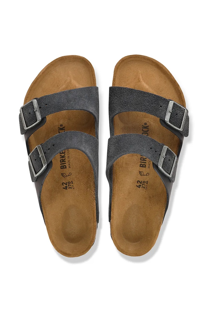 Birkenstock šľapky pánske semišové Arizona Mixed Leather