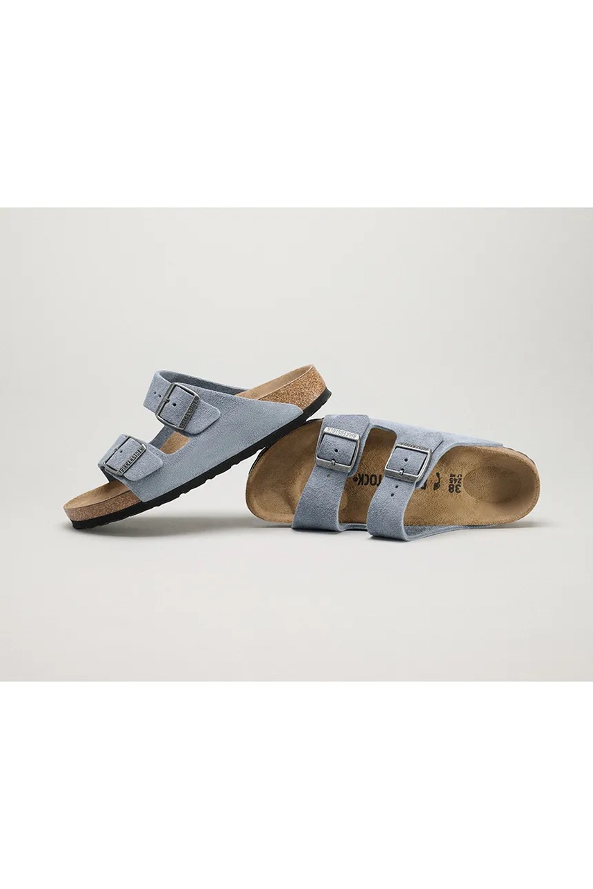 Birkenstock šľapky semišové Arizona Suede Leather