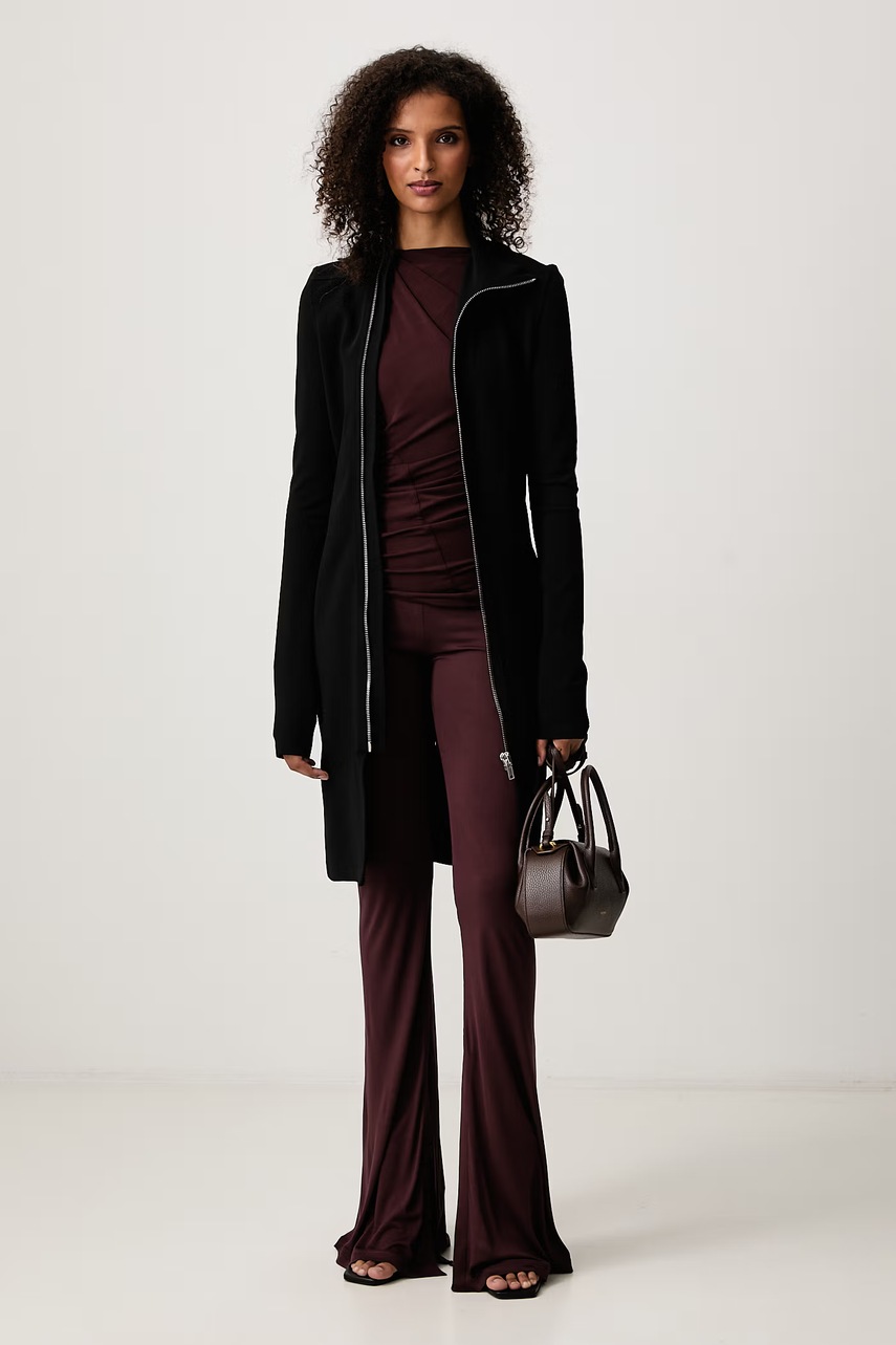 Rick Owens Lilies  палто дамско с вискоза Gary