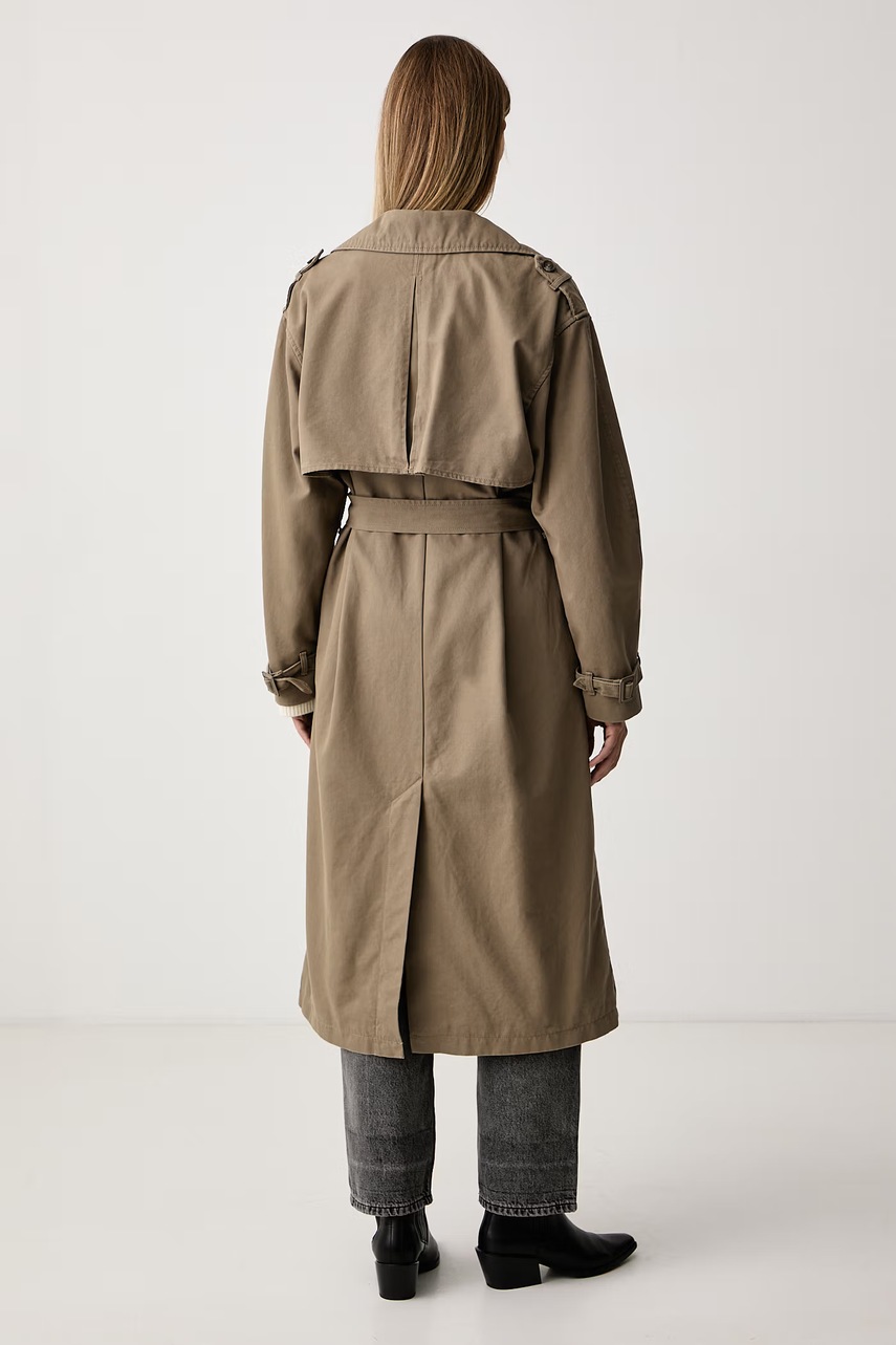 Levi's Levi's καμπαρντίνα γυναικεία βαμβακερή SERENA LONG TRENCH - 3
