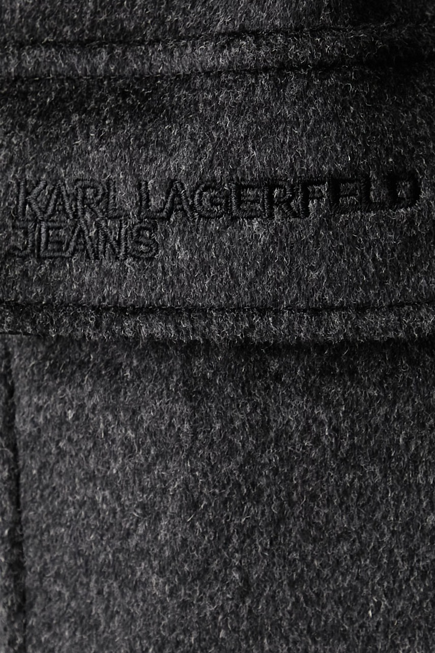 Karl Lagerfeld Jeans Karl Lagerfeld Jeans παλτό γυναικείο με μαλλί - 5