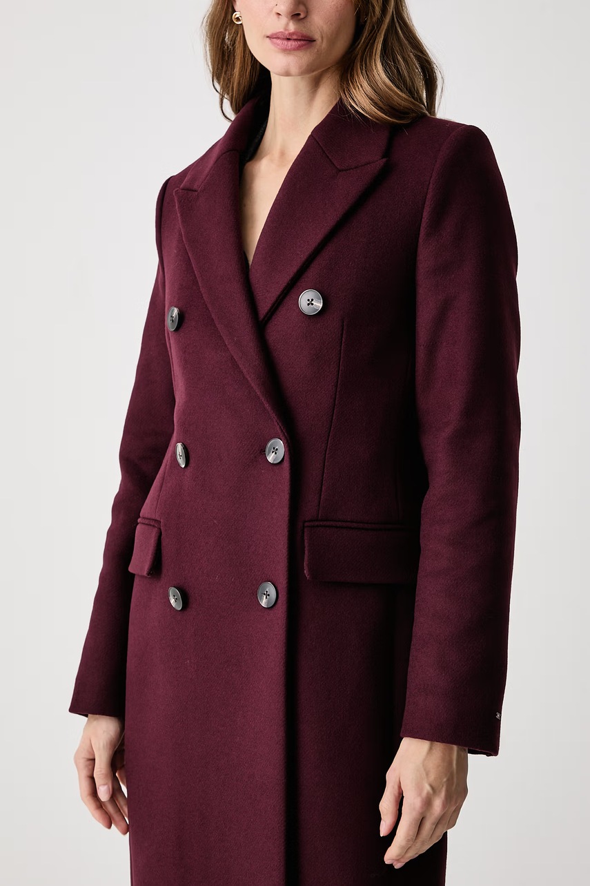 Tommy Hilfiger Tommy Hilfiger κομψό παλτό γυναικείο με μαλλί - 4
