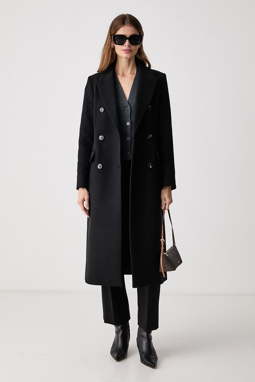 Tommy Hilfiger Tommy Hilfiger κομψό παλτό γυναικείο με μαλλί - 2
