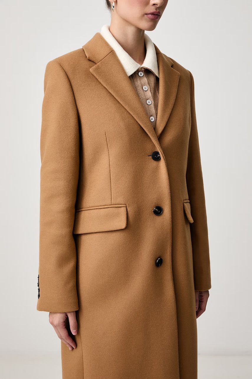 Tommy Hilfiger Tommy Hilfiger κομψό παλτό γυναικείο με μαλλί - 4