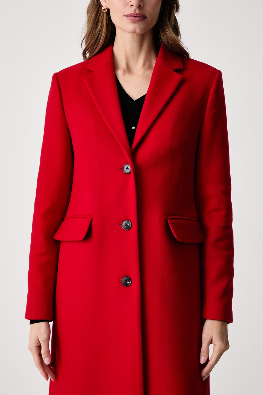 Tommy Hilfiger Tommy Hilfiger κομψό παλτό γυναικείο με μαλλί - 4
