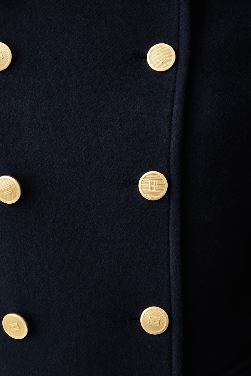 Tommy Hilfiger Tommy Hilfiger παλτό γυναικείο με μαλλί - 5