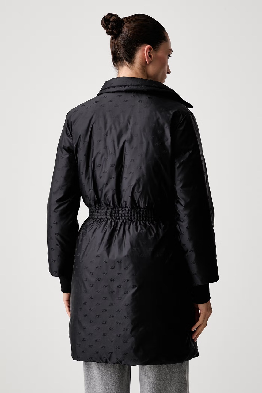 Armani Exchange dlouhá bunda dámská (obrázek 3)