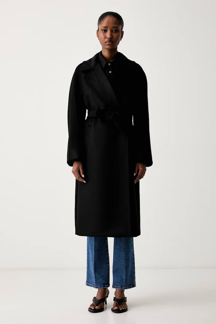 Weekend Max Mara palton pentru femei din lână WKDRESINA
