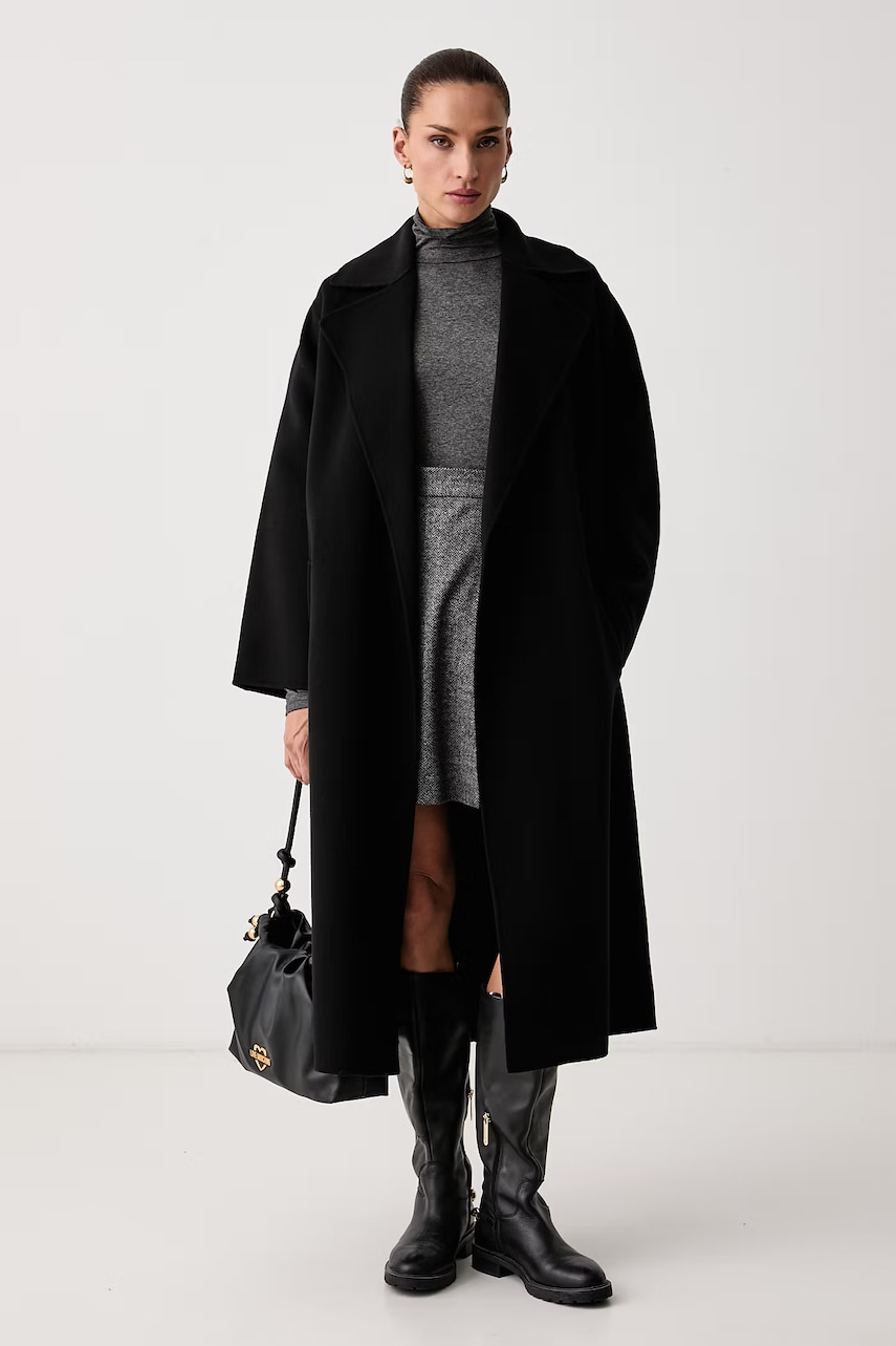 Weekend Max Mara παλτό γυναικείο μάλλινο WKDOPEROSO