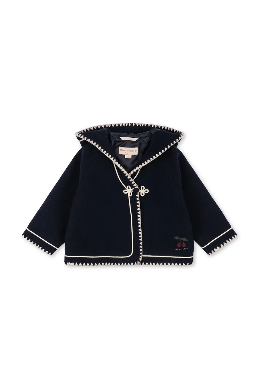 Konges Sløjd  палто за деца с добавена вълна ELMA WOOL COAT
