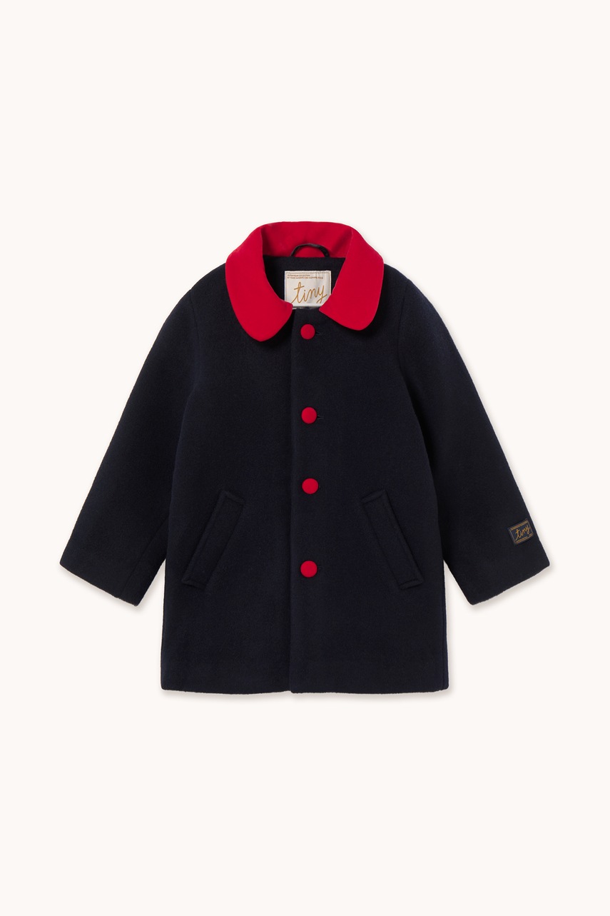 Tinycottons  палто за деца от вълна WOOL COAT