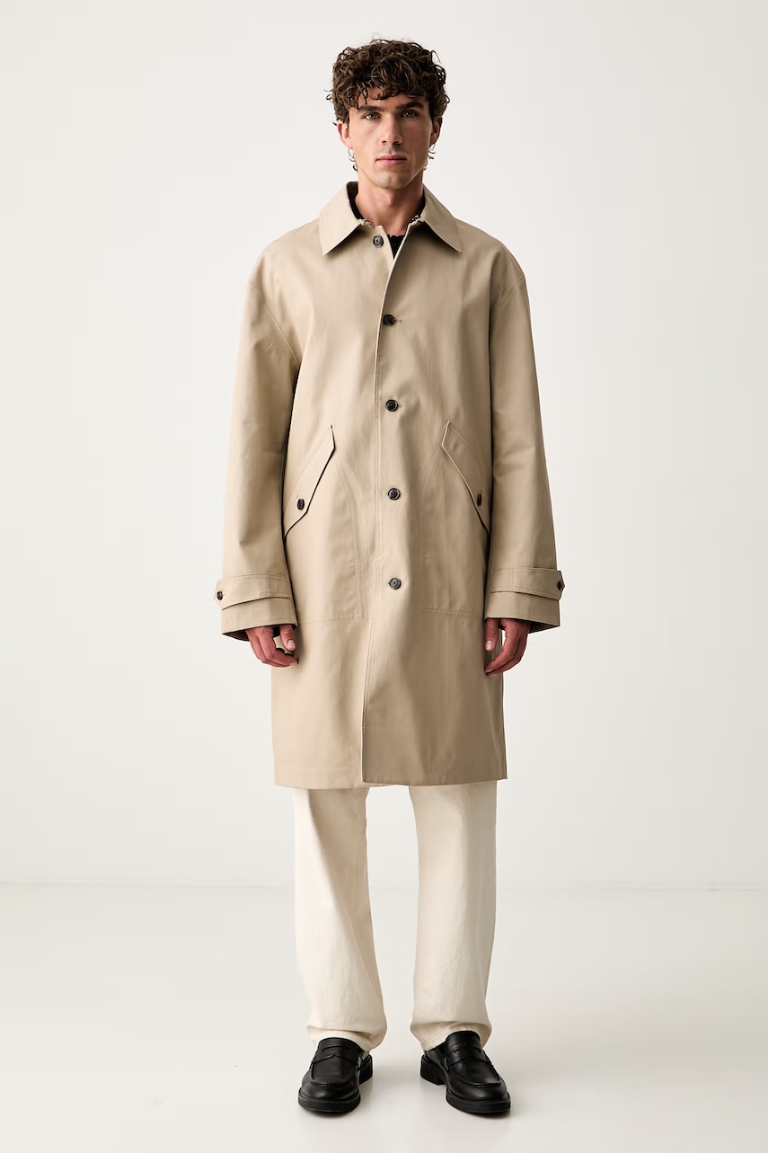 Tommy Hilfiger duster pentru bărbați din bumbac