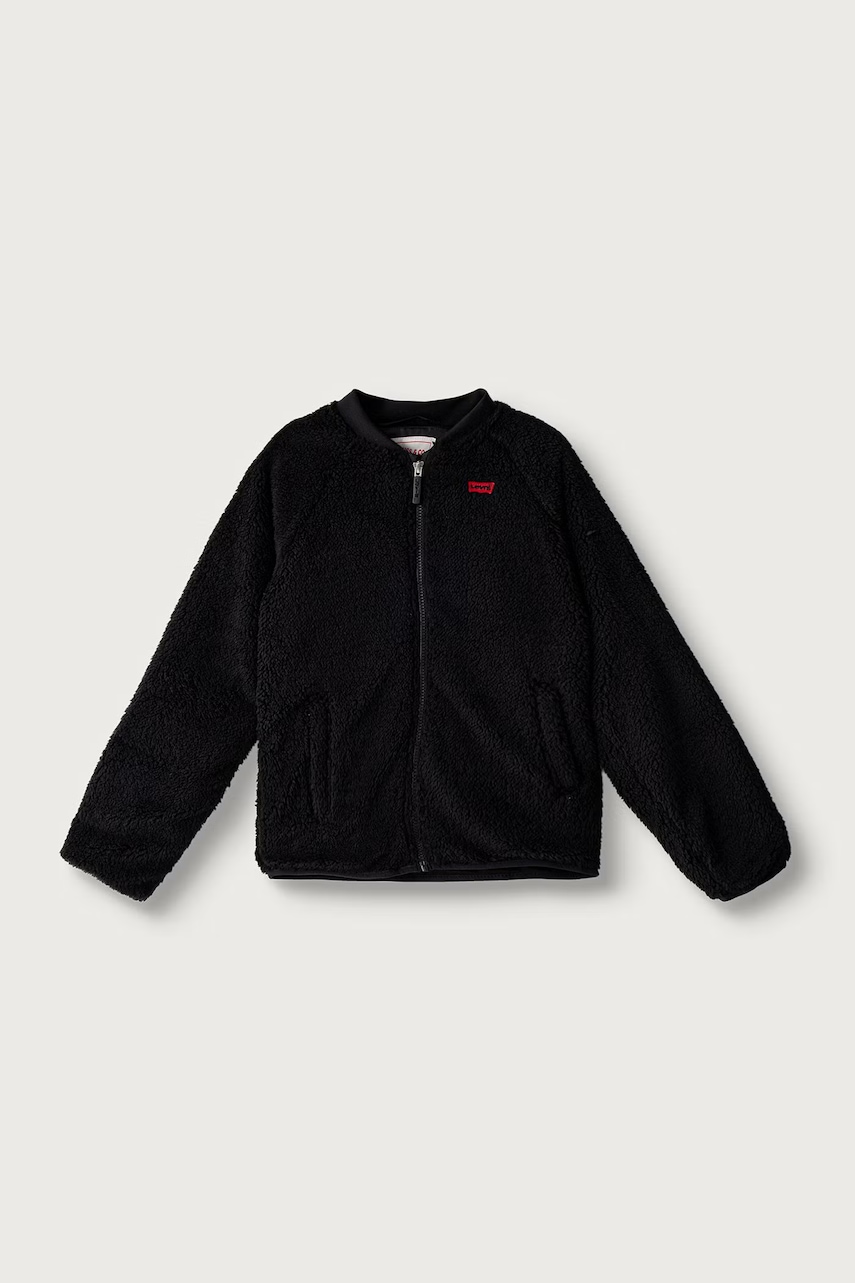 Levi's dukserica na zakopčavanje za djecu s flisom LT WT SHERPA JACKET