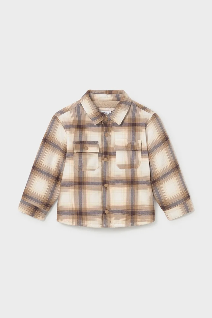 Mayoral košeľová bunda detská bavlnená
