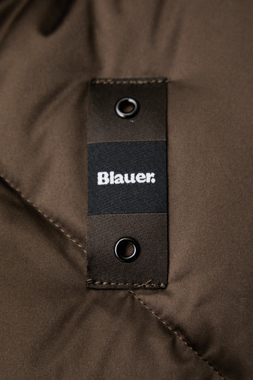 Blauer Blauer πουπουλένιο αμάνικο μπουφάν γυναικείο - 5
