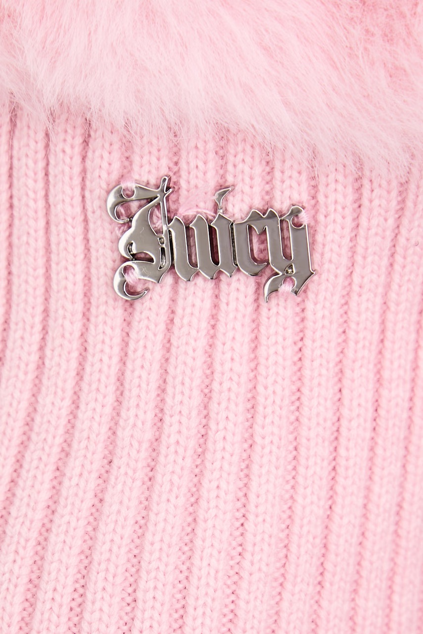Juicy Couture Juicy Couture μεταβατικό μπουφάν γυναικείο NAILA CONTRAST FUR - 5
