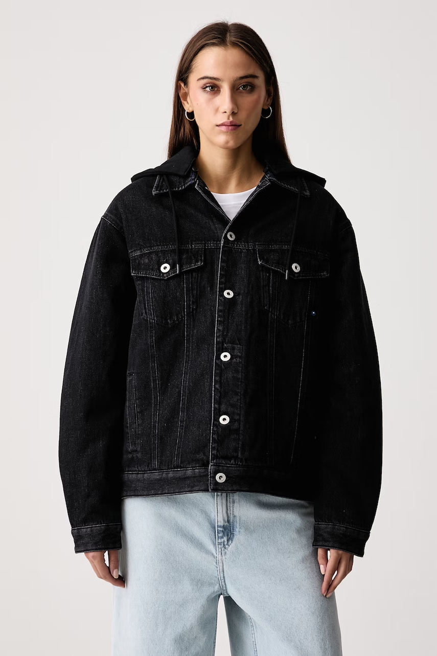 Karl Lagerfeld Jeans  bunda dámska rifľová x Pietro Terzini
