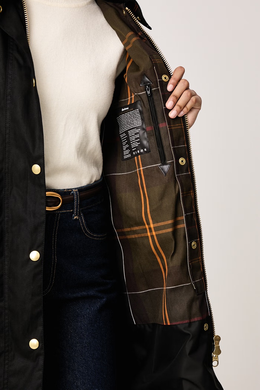 Barbour Barbour μακρύ μπουφάν γυναικείο βαμβακερό Beaufort - 7