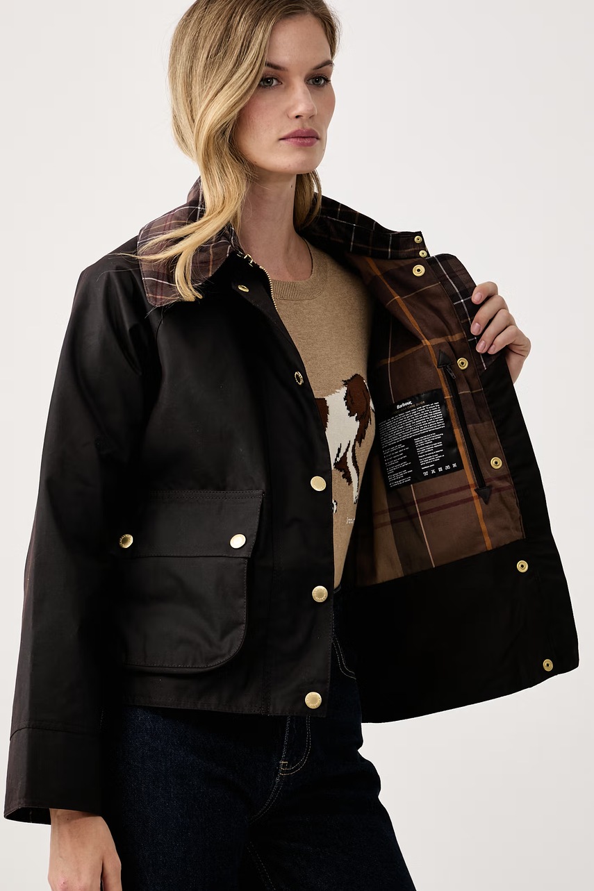 Barbour bunda dámská voskovaná (obrázek 6)
