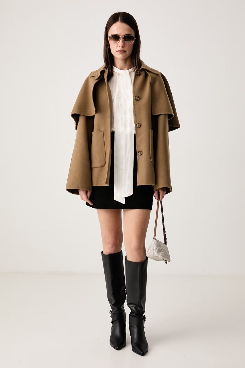 Barbour  късо дамско яке с вълна Aggy